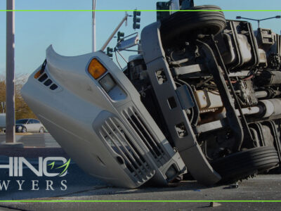 TRUCK ROLLOVER ACCIDENT