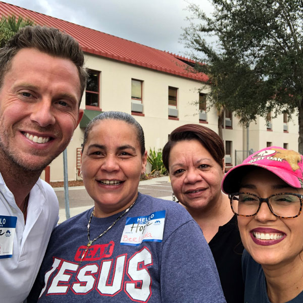 Brandon and team Metropolitan Ministries
