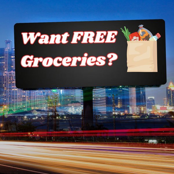 RHINO Lawyers - Billboard Grocery Giveaway