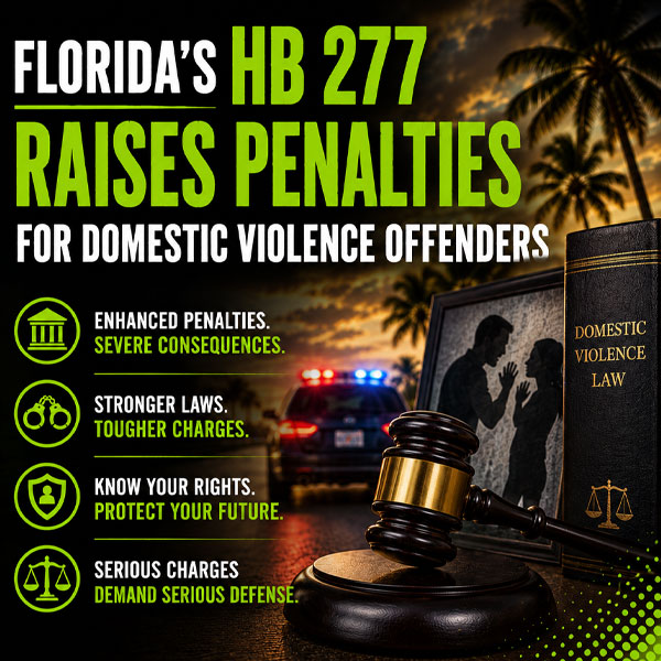 Florida's HB 277 Raises Penalties for Domestic Violence Offenders, Rhino Lawyers Breaks Down The Fallout